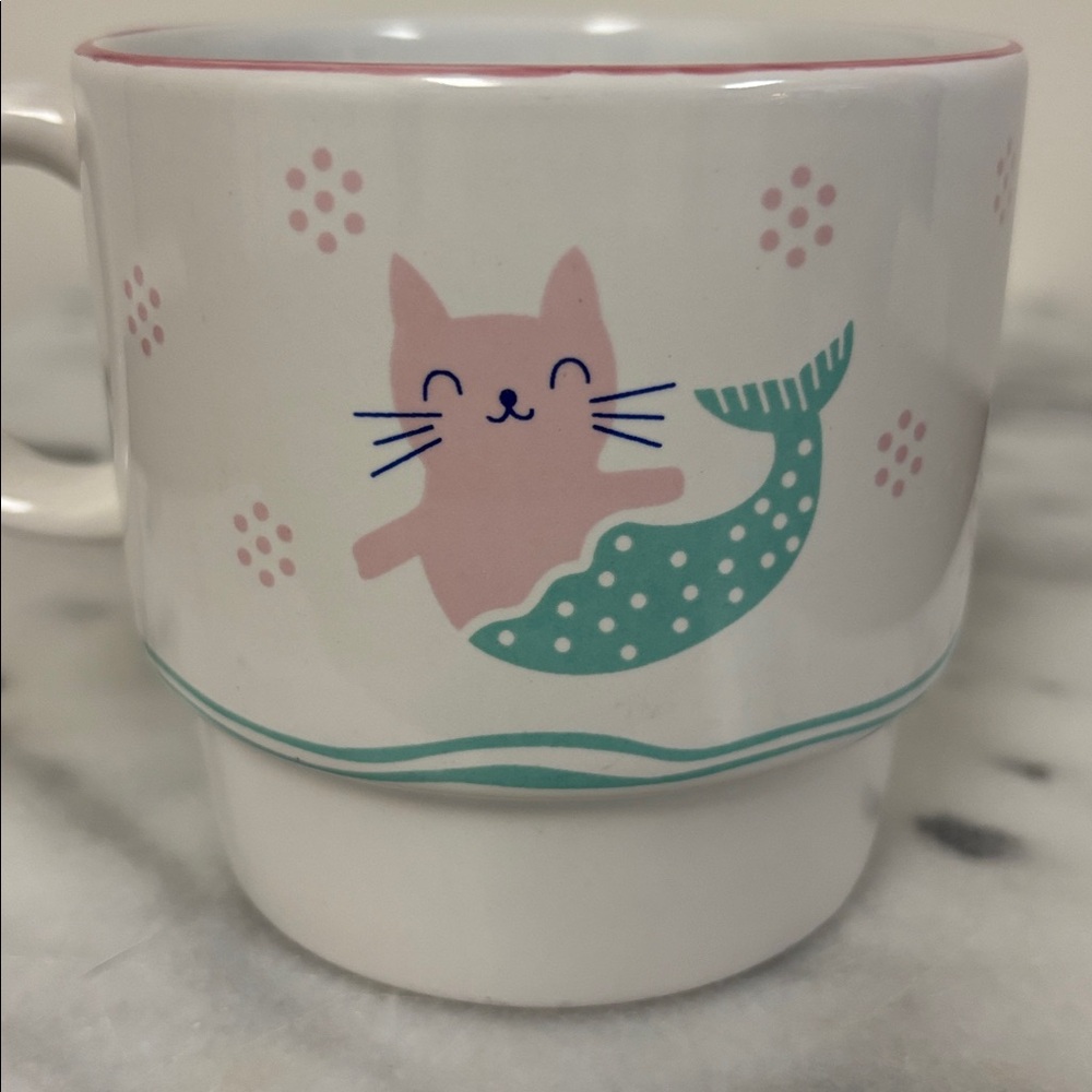 Cute Cat Mermaid Mug - Picture 4 of 12